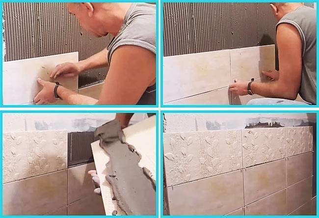 Как правильно класть плитку в туалете на пол и стены