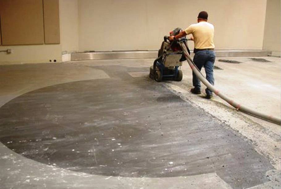 Шлифовка бетона своими руками: методы, технология, этапы работ