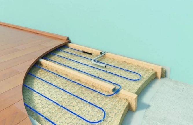Теплые водяные полы на деревянный пол: инструкция по укладке системы своими руками, видео и фото