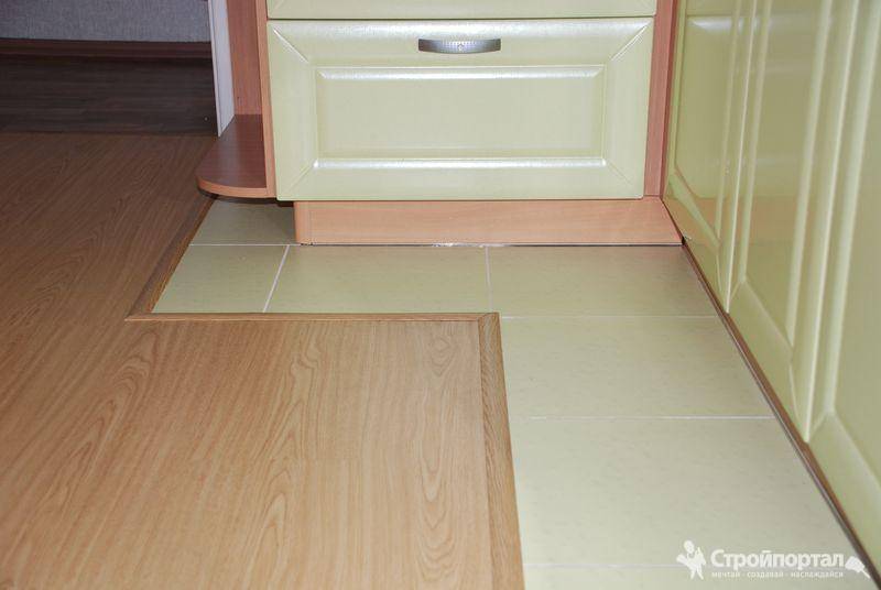 Пол на кухне — материалы для отделки, плитка и ламинат, линолеум
