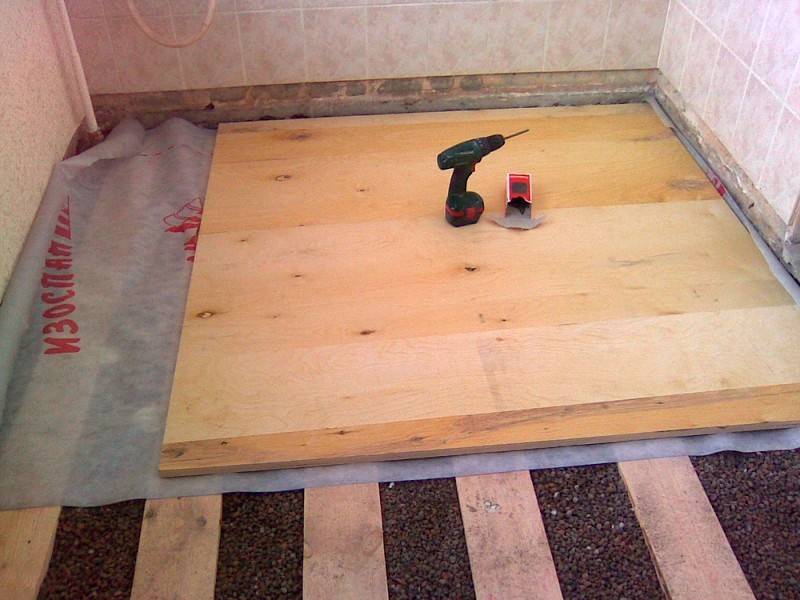 Как положить фанеру на деревянный пол: нюансы