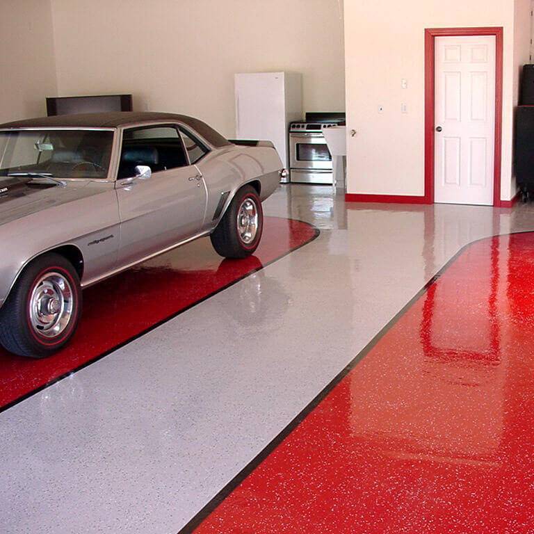 Краска для бетонного пола в гараже — обдуманный выбор