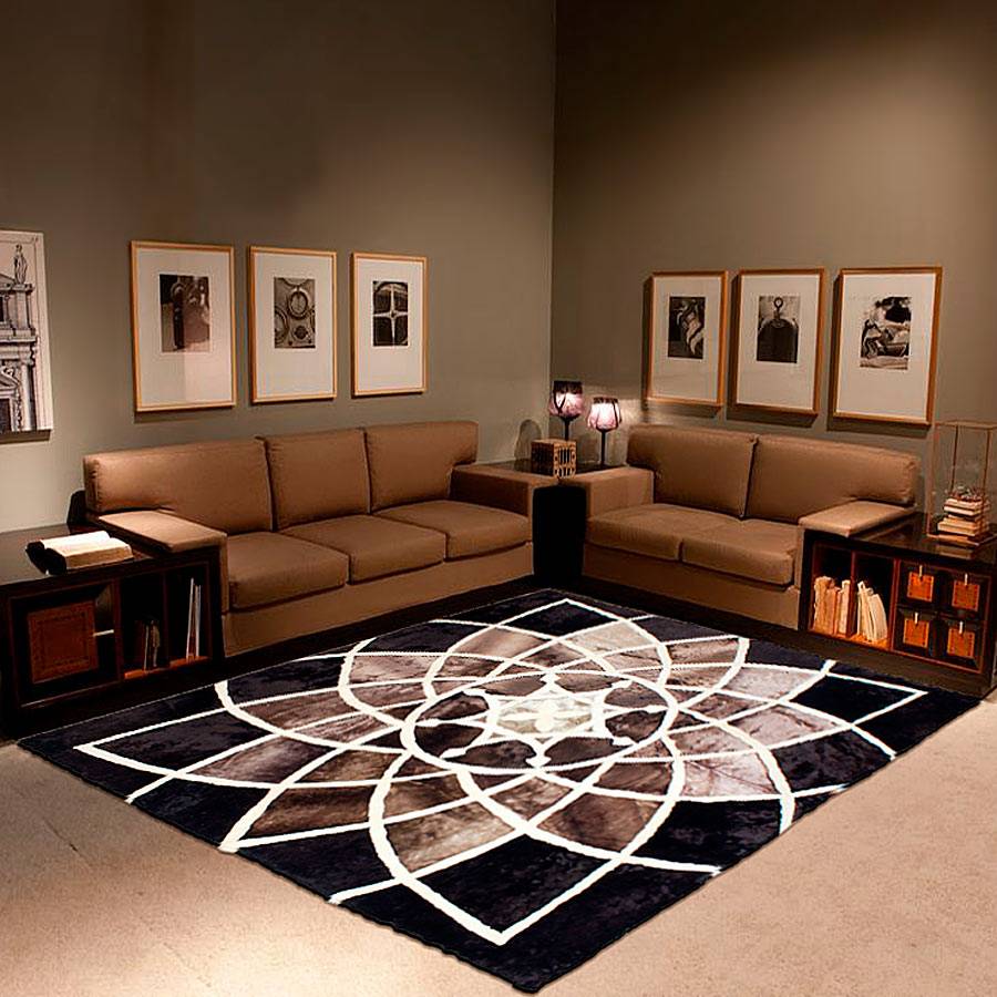 Ковер в интерьере — дизайнерские секреты размещения ковров в помещении