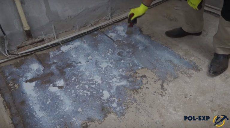 Выравнивание бетонного пола при помощи стяжки