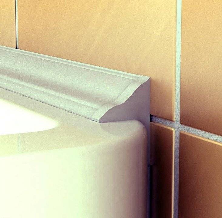 Плинтус в ванной на пол: напольный плинтус для ванной комнаты, виды на фото и видео