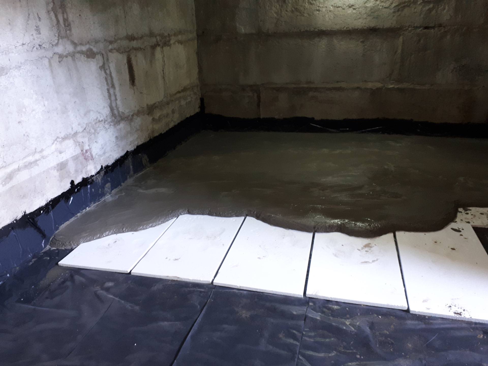 Гидроизоляция подвала изнутри от грунтовых вод: методы защиты здания от влаги