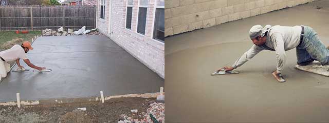 Как железнить бетонный пол цементом: порядок работ