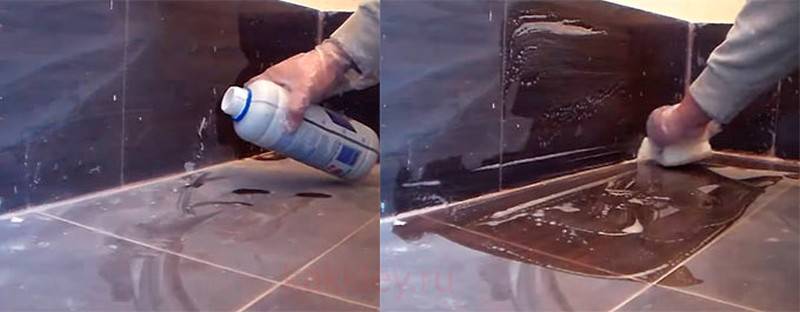 Как очистить плитку от плиточного клея в домашних условиях?