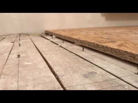 Как выровнять деревянные полы под ламинат в частном доме
