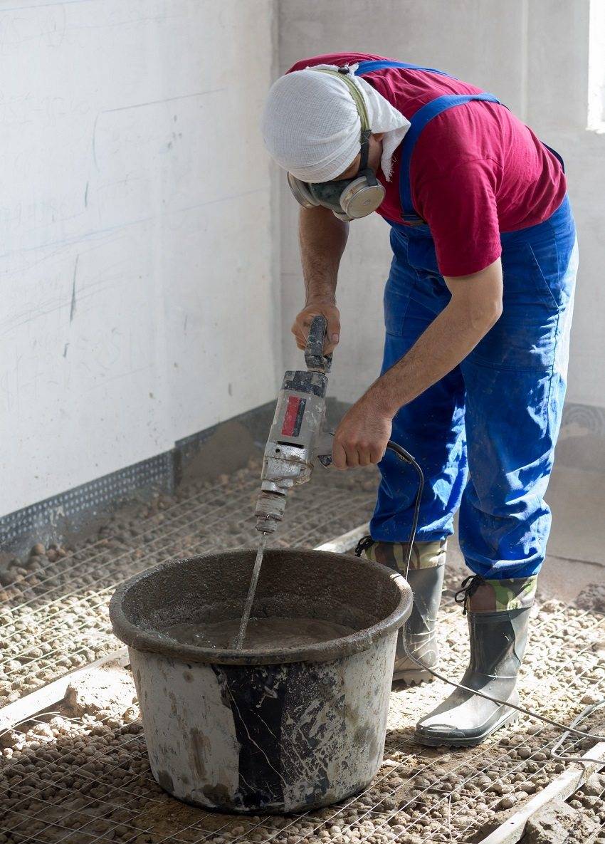 Как производится железнение бетона