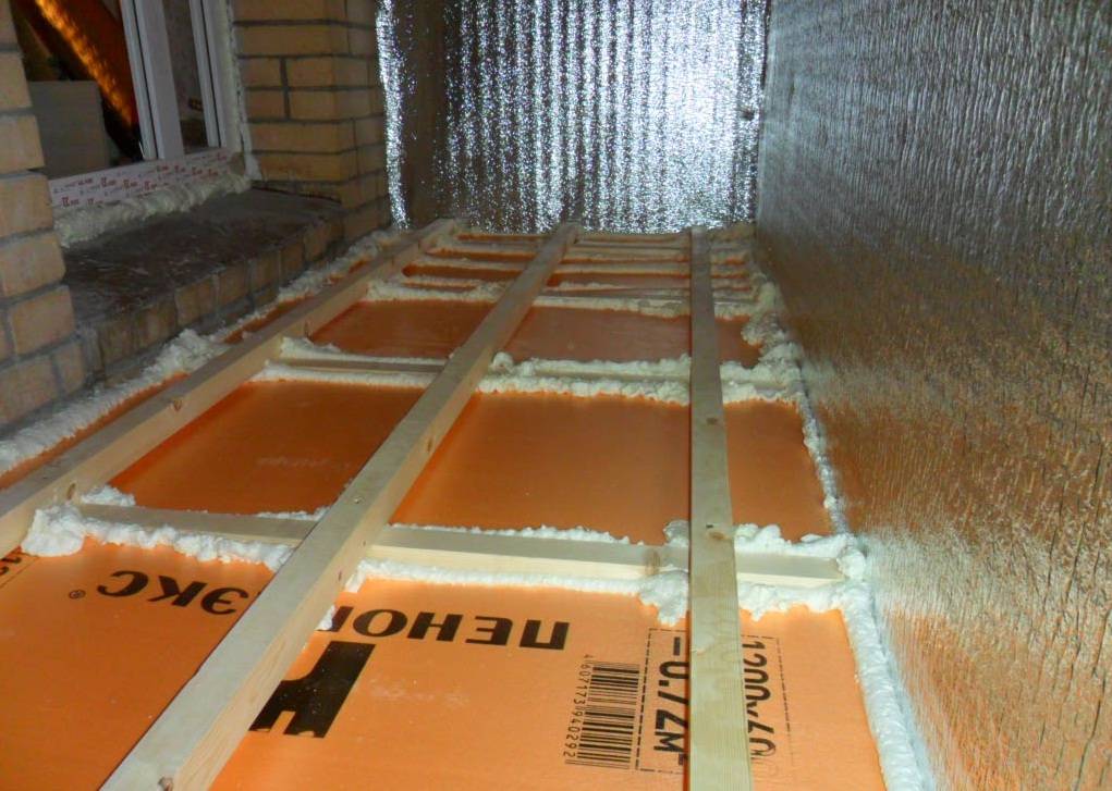 Как выполняется утепление пенополистиролом бетонного пола