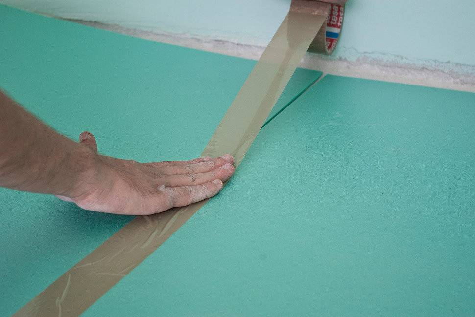Укладка подложки под ламинат своими руками: пошаговая инструкция, как правильно, какой стороной рифленой или гладкой