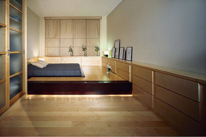 Кровать-подиум для спальни