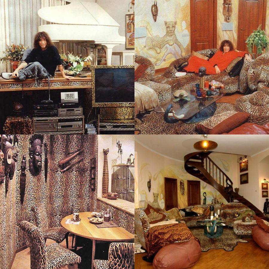 Фото безвкусных интерьеров в 7 домах российских знаменитостей