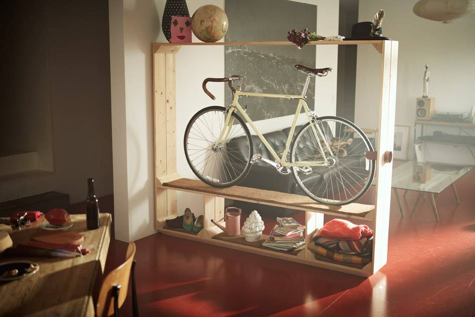 Как хранить велосипед? уютный дом