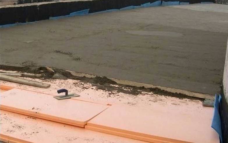 Как правильно класть пеноплекс на бетонную стяжку