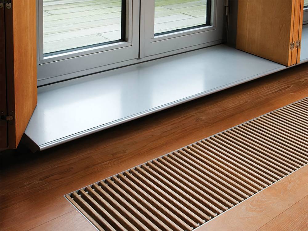 Монтаж водяных радиаторов отопления в полу | отопление дома и квартиры