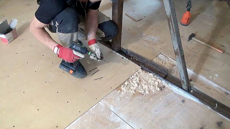 Как выровнять деревянный пол: выравниваем старый деревянный пол своими руками