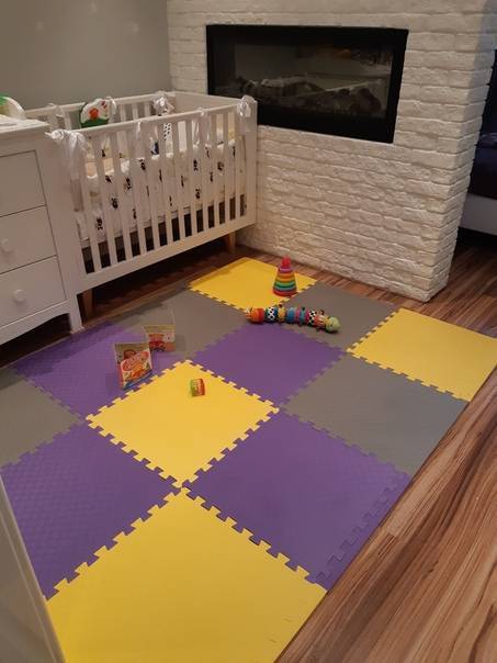 Мягкий пол для детских комнат, что лучще: ковролин, пазл эва, напольный коврик, модульное каучуковое покрытие или пробковый