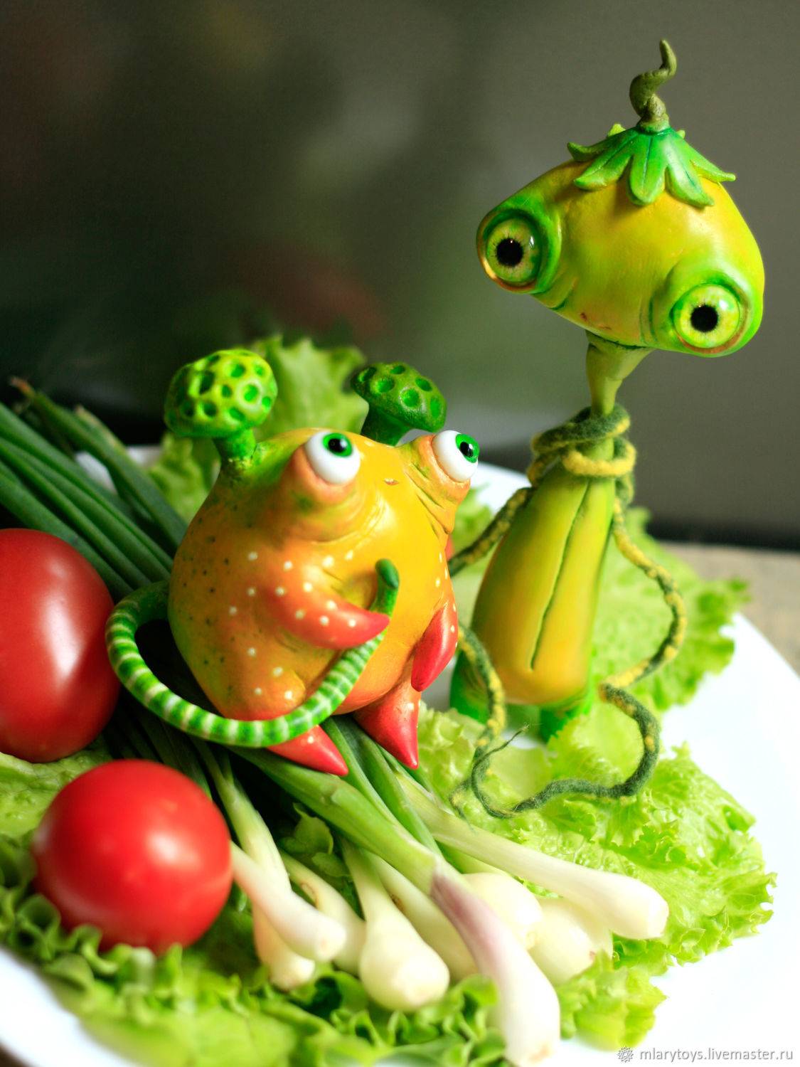 Поделка из овощей: выбор овощей, поэтапная инструкция изготовления поделок, идеи простых изделий для детей (фото + видео)