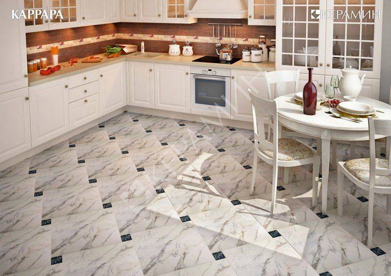 Что лучше на кухне в качестве напольного покрытия – плитка, ламинат или линолеум?