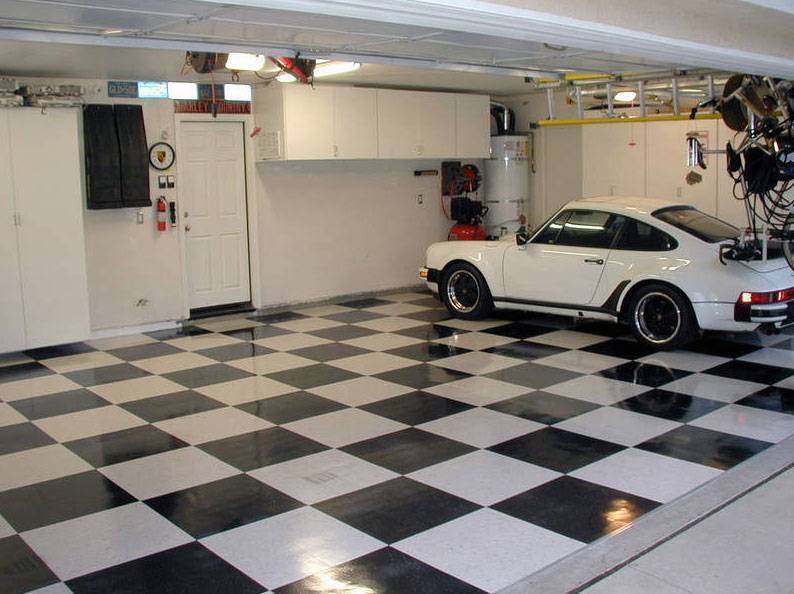 Чем покрыть бетонный пол в гараже