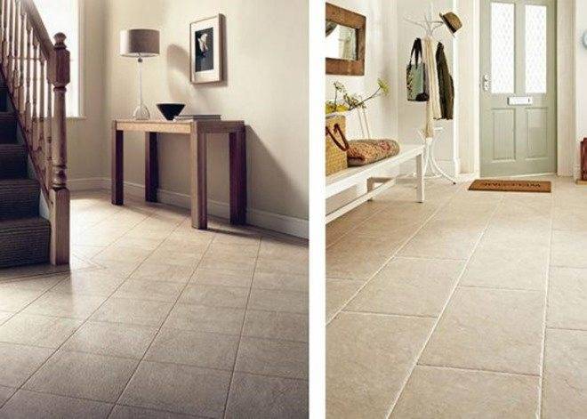 Выбор плитки на пол в коридоре – материалы, характеристики, дизайн