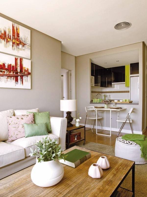 Интерьер маленькой квартиры - фото необычных вариантов дизайна квартиры