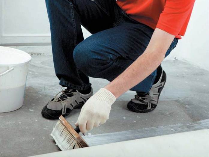 Обеспыливание бетонного пола своими руками: инструкции + фото и видео